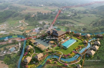 NHANH TAY SỞ HỮU LÔ ĐẤT NGHỈ DƯỠNG VIEW SUỐI – PANORAMA TUYỆT ĐẸP TẠI KIM BÔI